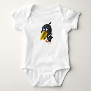 Funny Baby Bodydräkt Bird with Heart Gift Tee