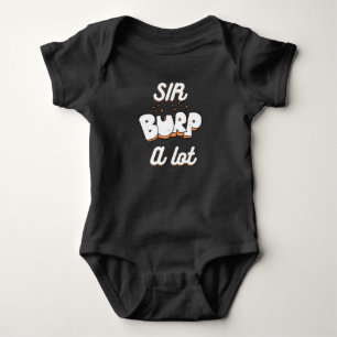 Funny Baby Burper, Herr Burp a Lot Baby T-Shirt