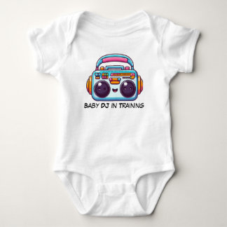 Funny Baby DJ i Training Bodykostin T Shirt