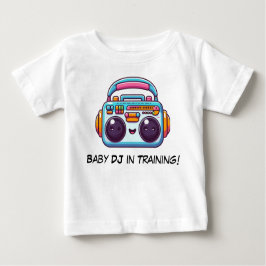 Funny Baby DJ in Training Shirt T Shirt