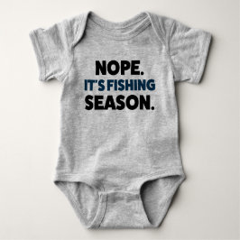 Funny Baby Fishing Jersey Bodydräkt Shirt T
