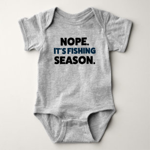 Funny Baby Fishing Jersey Bodydräkt Shirt T