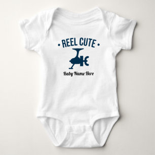 Funny Baby Fishing Jersey Bodydräkt Shirt T
