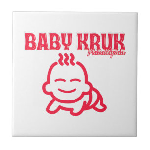 Funny Baby Kruk Philadelphia Premium Kakelplatta