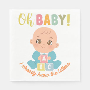 Funny baby pappersservett
