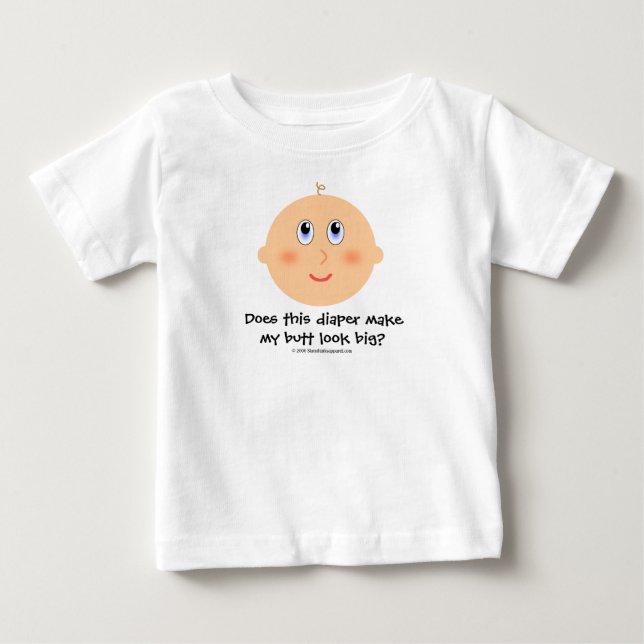 Funny Baby T-shirt (Framsida)