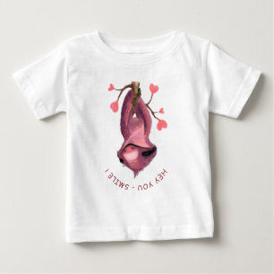 Funny Baby T-Shirt Playful Smile Anpassningsbar Te