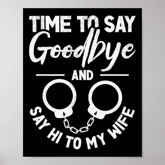 Funny Bachelor Bachelorette Party Single Life Jga Poster (Framsidan)
