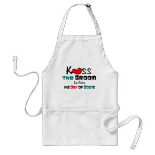 Funny Bachelor Party Apron Förkläde