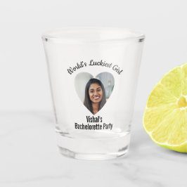 Funny Bachelor Party Favor Bride's Ansikte-glas