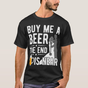 Funny Bachelor Party Groom Bröllop Beer T Shirt