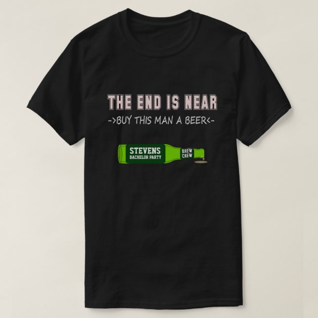 Funny Bachelor Party Shirt Tröja (Design framsida)