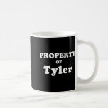 Funny Bachelorette-gåva till Bride Egendom Tyl Kaffemugg<br><div class="desc">Funny Bachelorette-gåvor till Bride Egendom of Tyler</div>