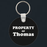 Funny Bachelorette Gifts For Bride Property Of Tho Nyckelring<br><div class="desc">Funny Bachelorette Gifts For Bride Property Of Thomas</div>