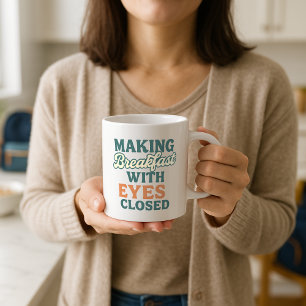 Funny Back to school Parent Kopp; Skapar Breakfast Kaffemugg