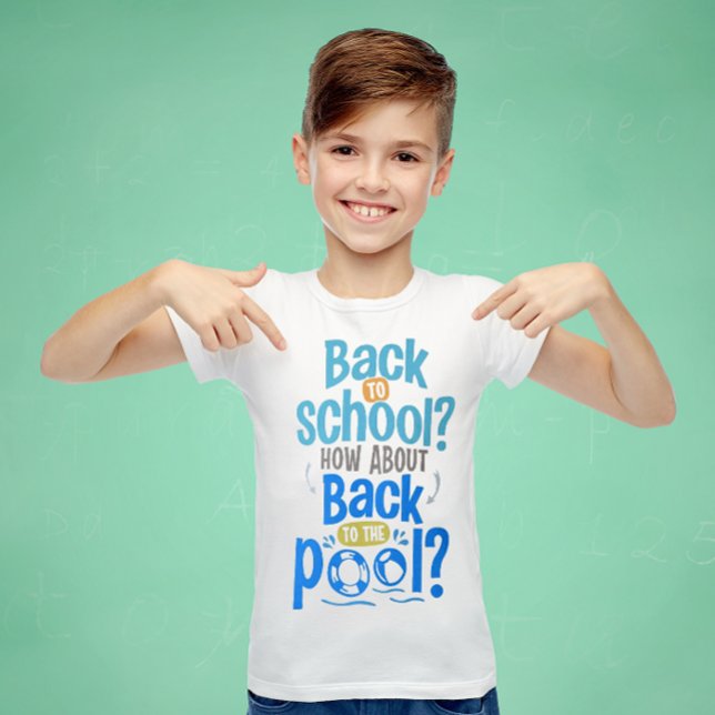 Funny Back to school T Shirt (Skapare uppladdad)