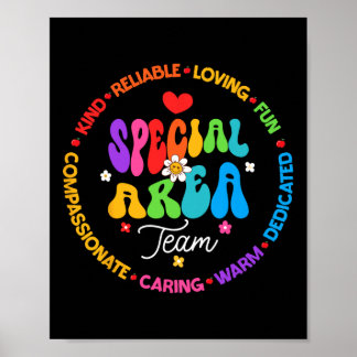 Funny Back To School Teacher Appreciation Special Poster