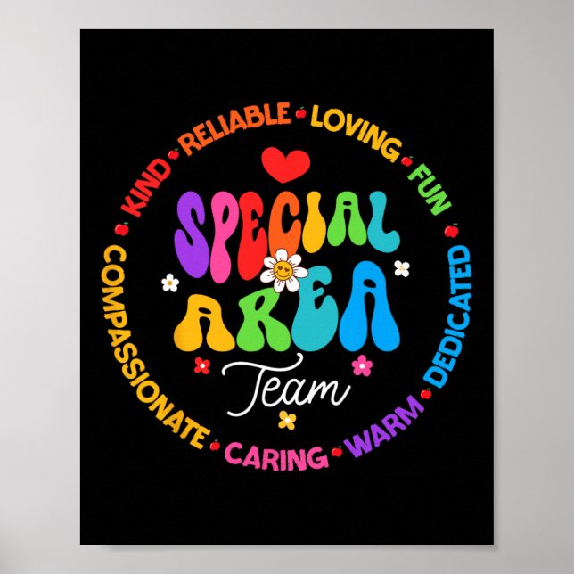 Funny Back To School Teacher Appreciation Special  Poster (Framsidan)
