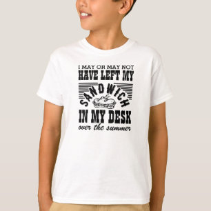 Funny back to school-utrustning T-Shirt