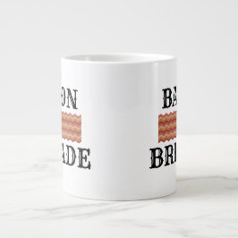 Funny Bacon Älskare Breakfast Jumbo Mugg