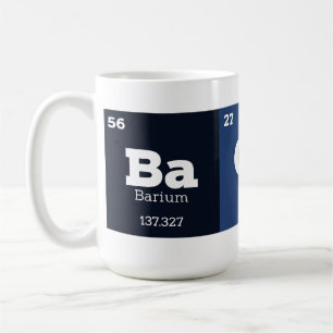 Funny Bacon Periodic Bord Inslag Kaffemugg
