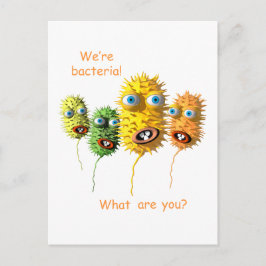 Funny Bacteria Vykort
