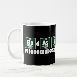 Funny Badass Microbiolog Kaffemugg