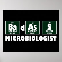 Funny Badass Microbiolog