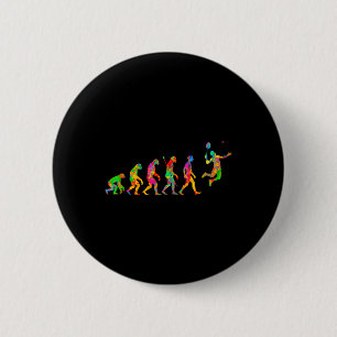 Funny Badminton Colorful För manar Women Boll Spor Knapp