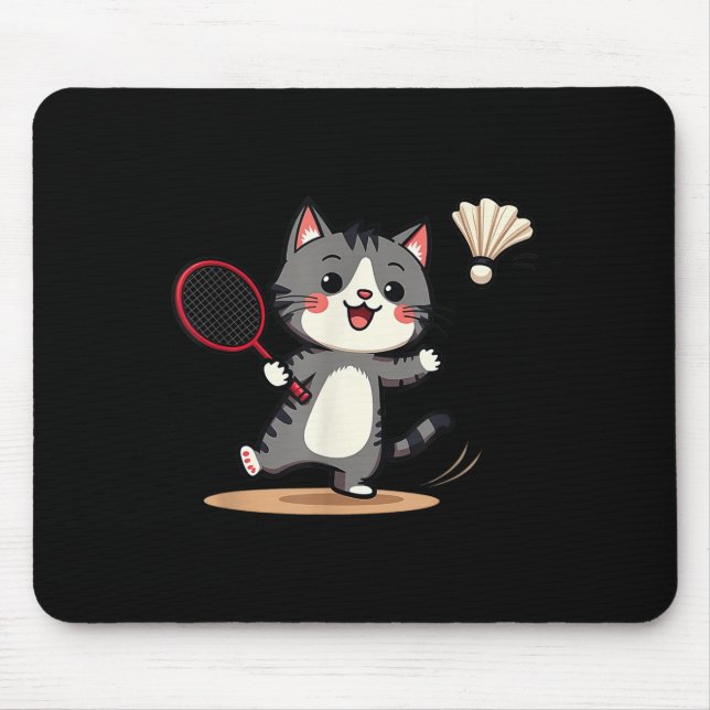 Funny Badminton Cute Racket Shuttle Manar Women Musmatta (Framsidan)