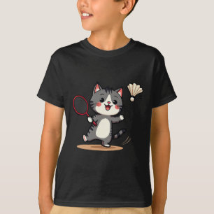 Funny Badminton Cute Racket Shuttle Manar Women T Shirt