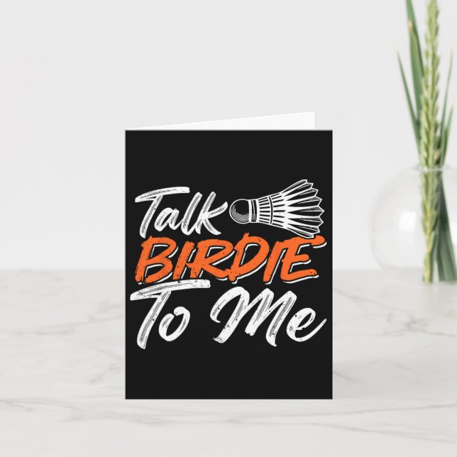 Funny Badminton Humor Smash Shuttle Birdie Sport 8 Kort (Framsida)