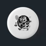 Funny Badminton Player Kärlek Shuttle Design 25 Knapp<br><div class="desc">Funny Badminton Player Kärlek Shuttle Design 25</div>