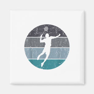 Funny Badminton Shuttle För manar Women Retro Vint Magnet