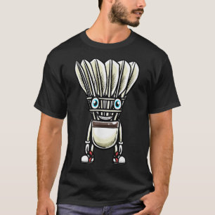 Funny Badminton Shuttle Player Design Manar Women T Shirt
