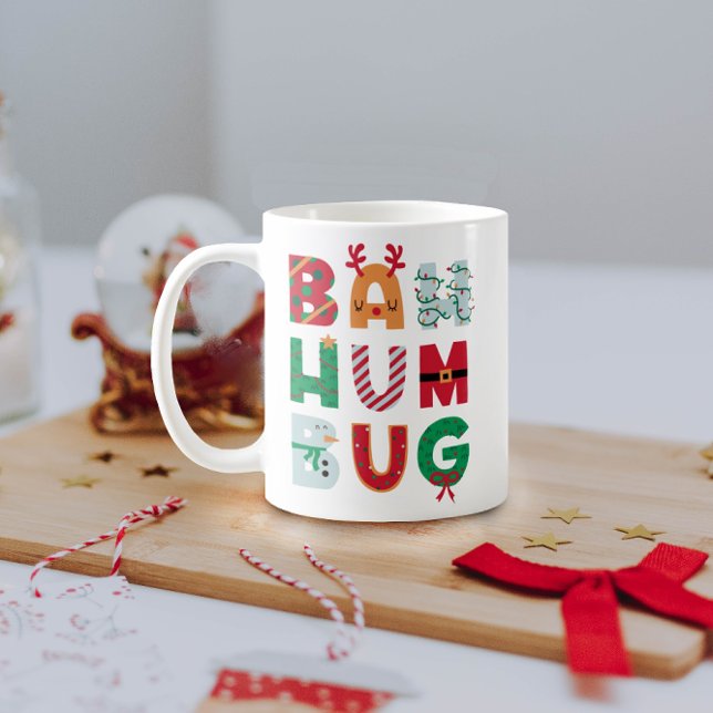 Funny Bah Humbug Kaffemugg (Skapare uppladdad)