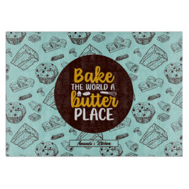 Funny Bake Butter Pun Cake Muffin Bakery Mönster