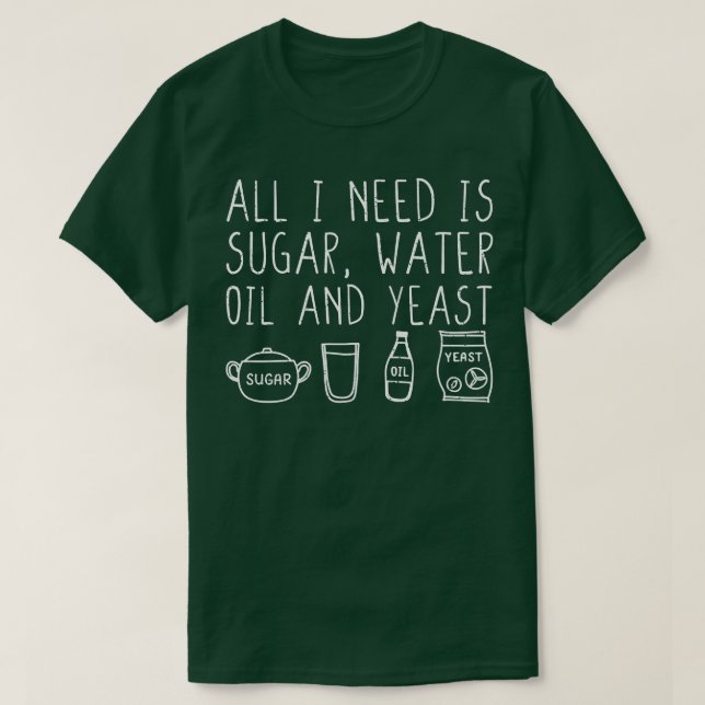 Funny Baker Bread Baker Bread Baking   T Shirt (Design framsida)