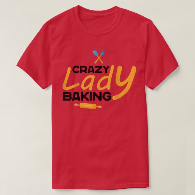 Funny Bakester Älskare Autumn Baking Coola Cookie  T Shirt (Design framsida)