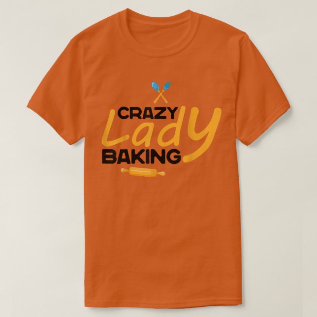 Funny Bakester Älskare Autumn Baking Coola Cookie  T Shirt (Design framsida)