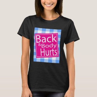 Funny Bakgrund och kropp Ontr julfamiljen T Shirt