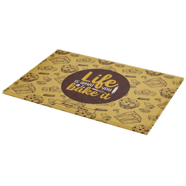 Funny Baking Life Citote Cake Muffin Bakery Mönste (Hörn)