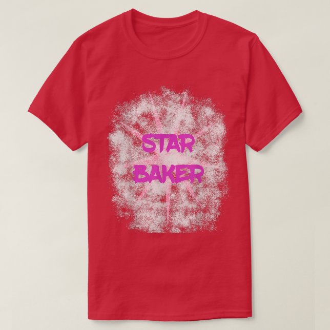 Funny Baking Pastry Chef Cooking Star Baker  1686 T Shirt (Design framsida)