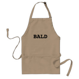 Funny Bald Apron Förkläde