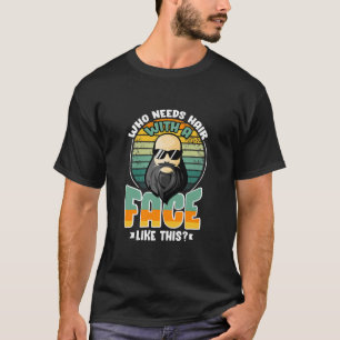 Funny Bald KillDesign for Pappa och Granddad  T Shirt