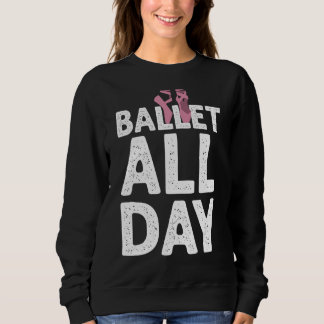 Funny Ballerina for Girls Women Ballet Älskare Dan T Shirt