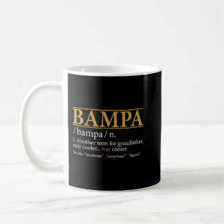 Funny BAMPA definition Fathers day gift Grandpa gi Kaffemugg