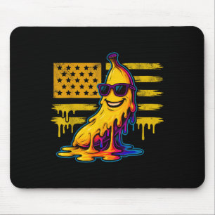 Funny Banana Dripping Ice Banana Retro American Fl Musmatta