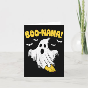 Funny Banana Ghost Boo Pun Halloween Costume Manar Kort