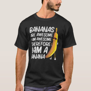 Funny Banana Gift Manar Women Fruit Eater Älskare  T Shirt